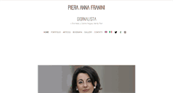 Desktop Screenshot of annafranini.com